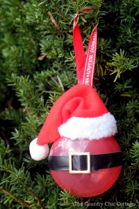 Santa Christmas ornament