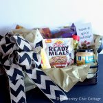 Make this spicy gift basket with free printable tag! A fun idea for the holidays!