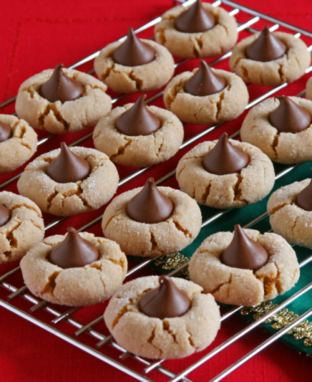 Peanut Butter Blossom Cookies