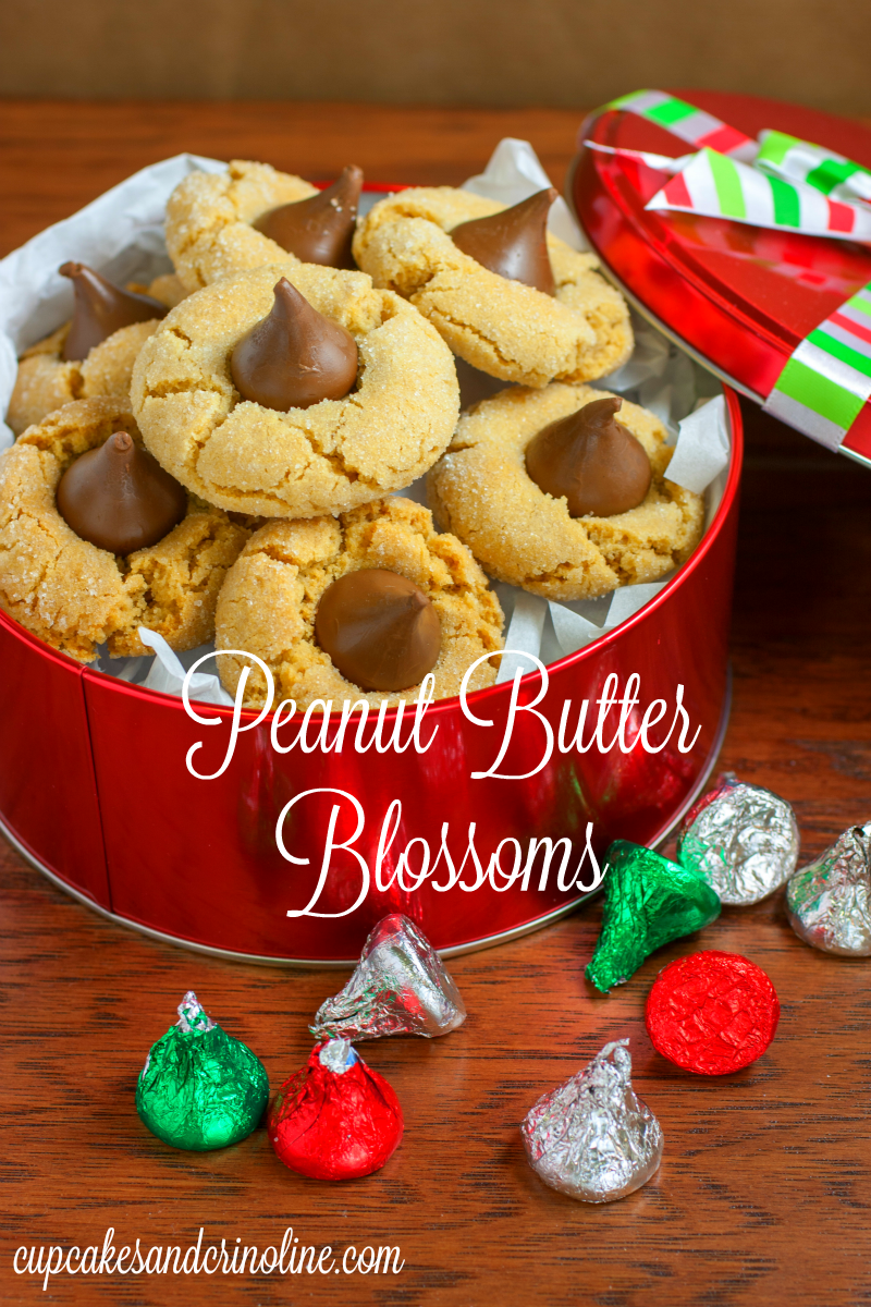 Peanut Butter Blossom Cookies The Country Chic Cottage