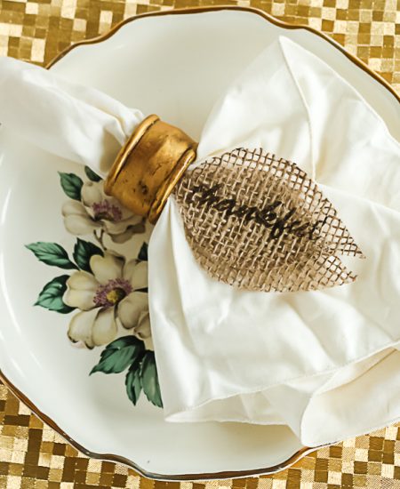 thanksgiving napkin rings