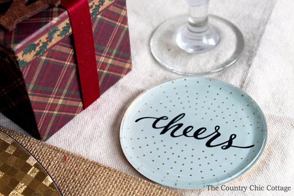 A gorgeous Christmas place setting for your holiday meal. Get everything you need with one stop at the store!