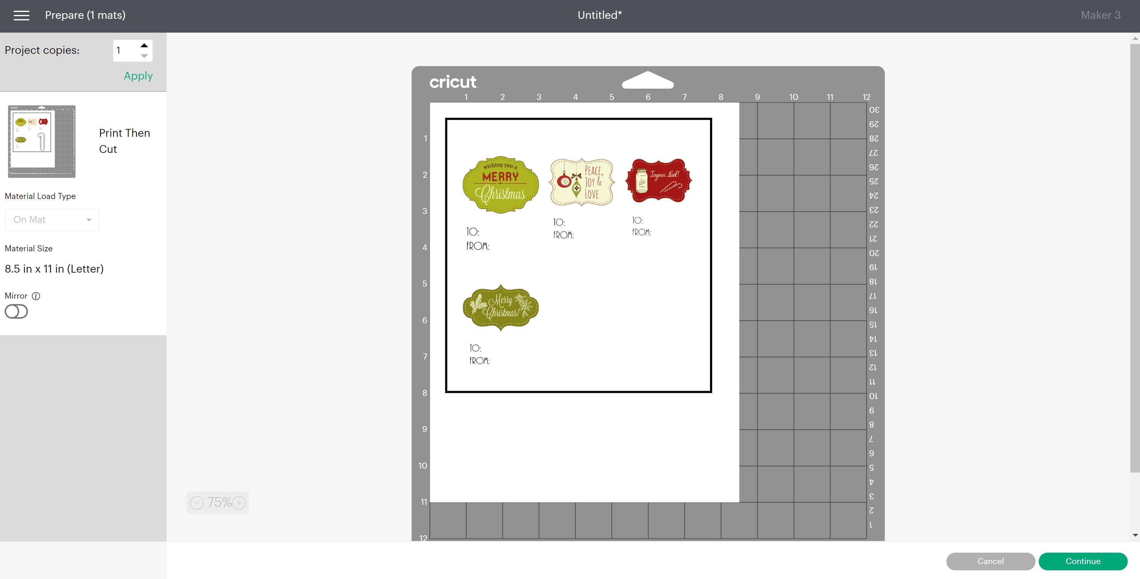 How to Make Gift Tags with a Cricut Angie Holden The Country Chic Cottage