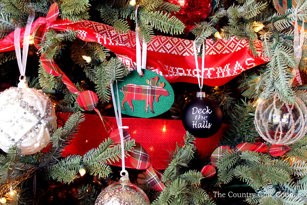 ornaments on tree