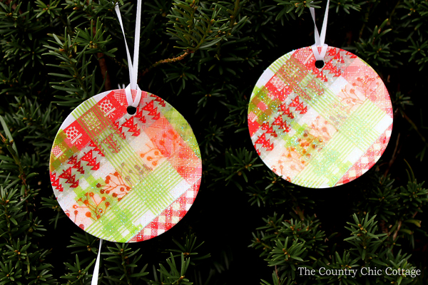 Sublimation Ornaments: How to Make Photo Ornaments - Angie Holden The  Country Chic Cottage