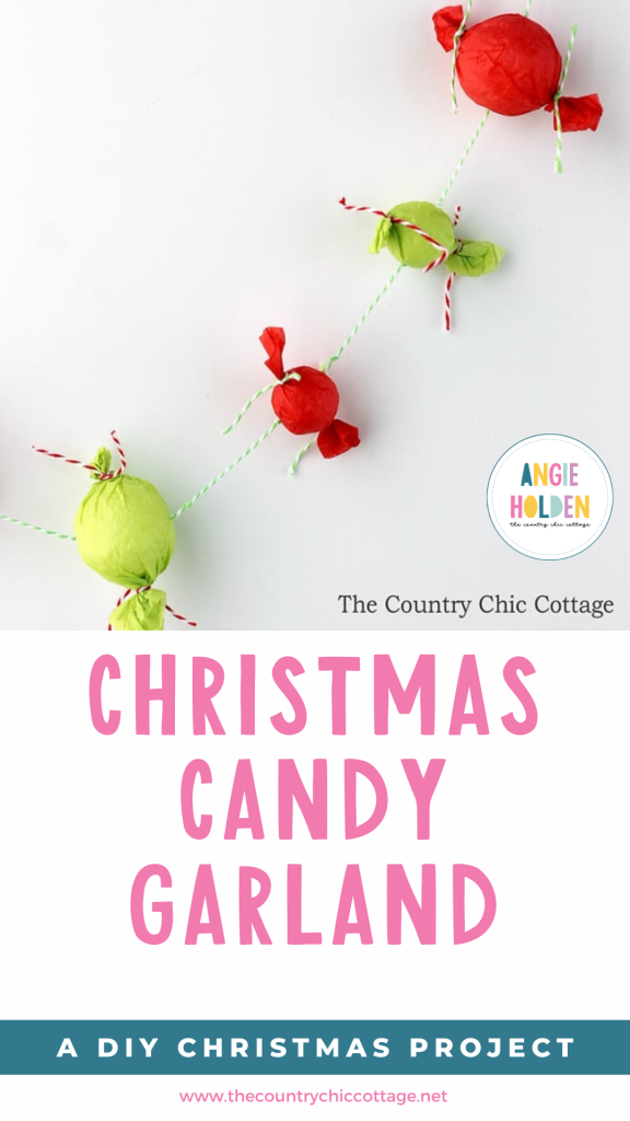 diy christmas candy garland