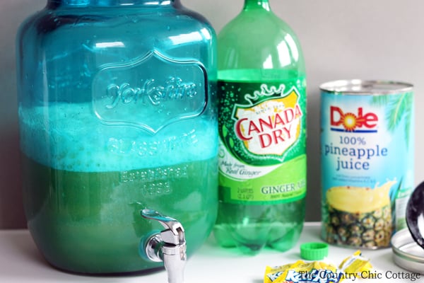 Make this lemonade party punch and impress your guests! Just a few ingredients and you will have a punch perfect for any party!
