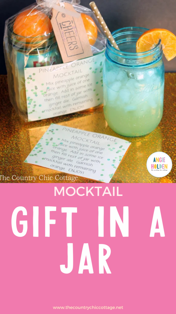 mocktail gift in a jar