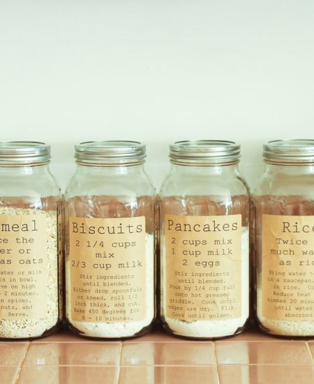 mason jars for organizing