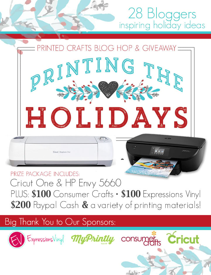 printing the holidays prize package pinterest feature
