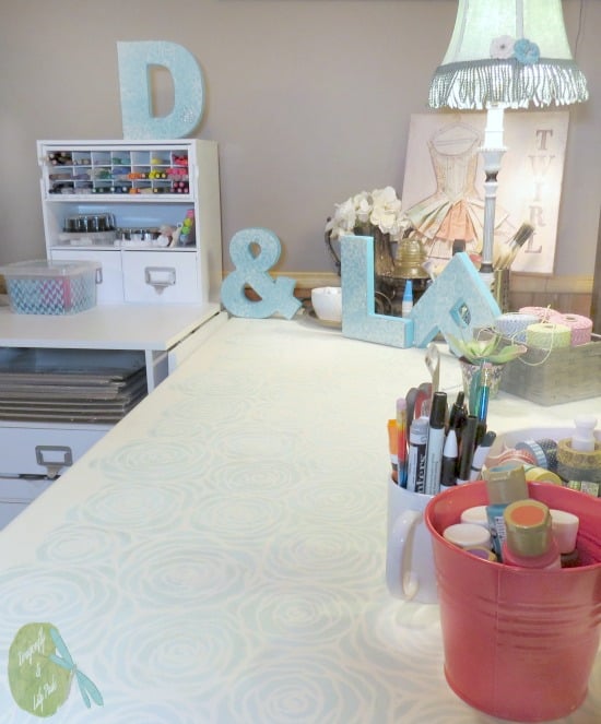 Take tours of over 25 amazing craft room in this series! A great way to get inspired for your own craft room!