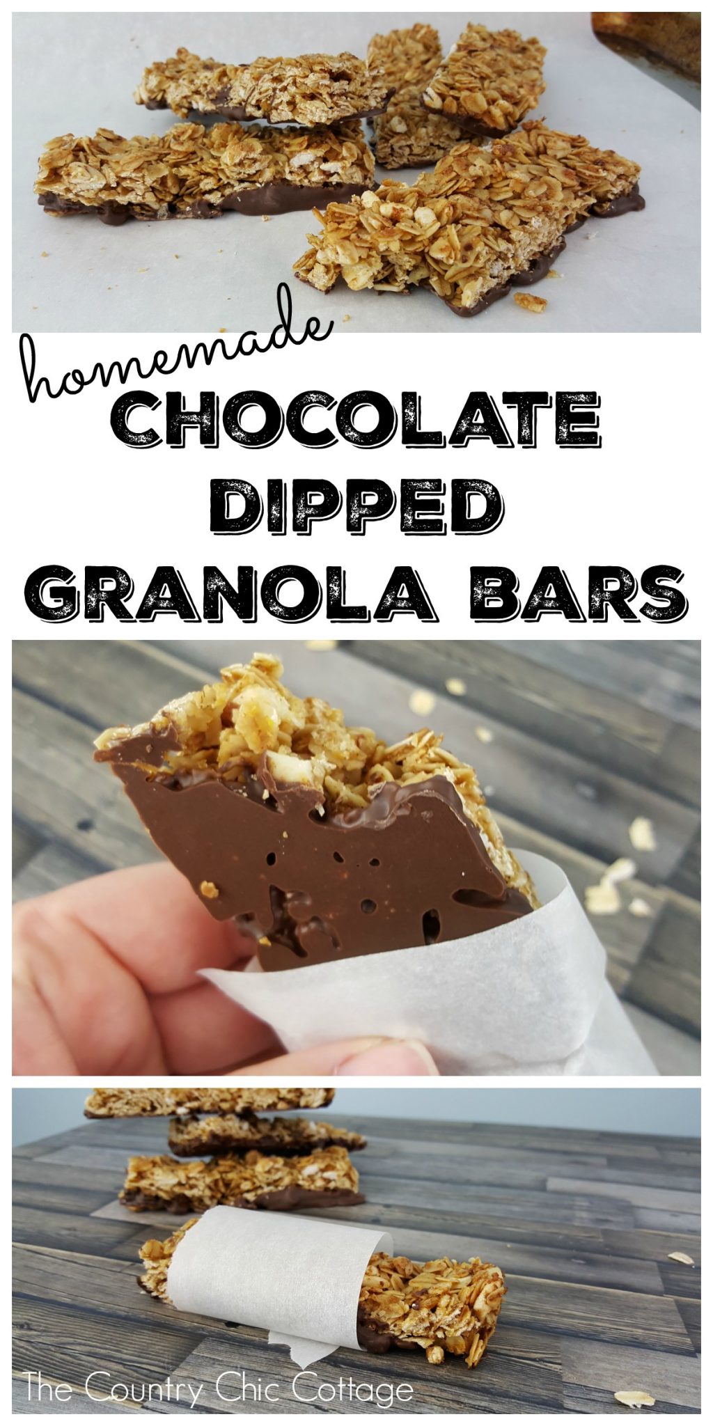 chocolate chip granola bars recipe