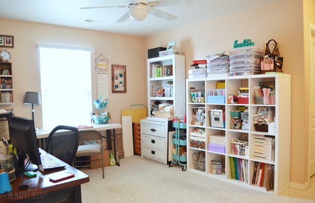 Take tours of over 25 amazing craft room in this series! A great way to get inspired for your own craft room!