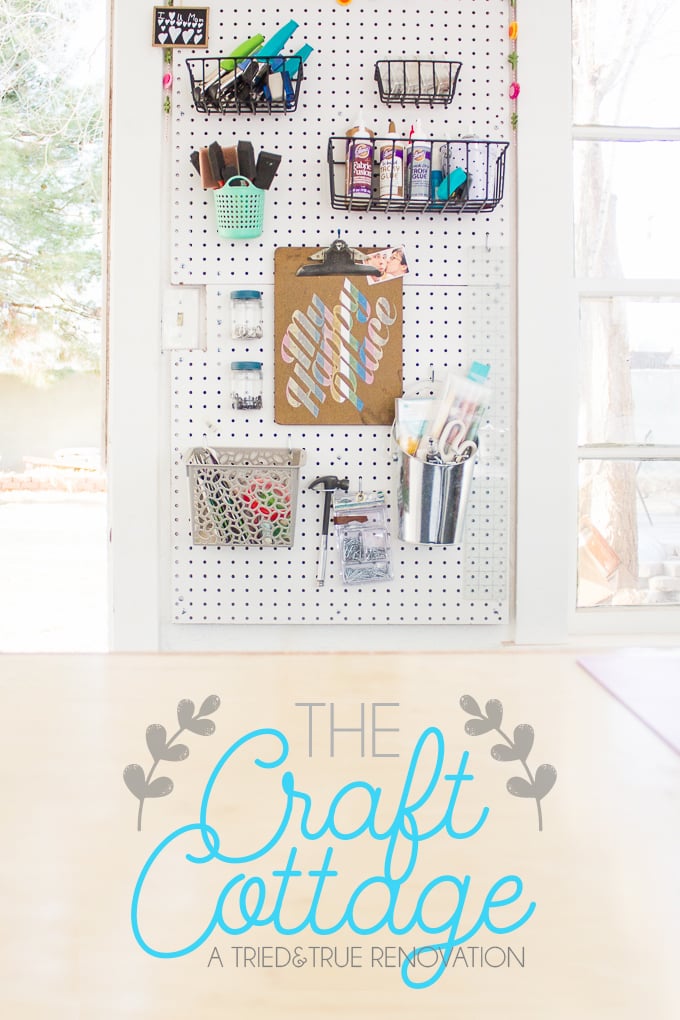 Take tours of over 25 amazing craft room in this series! A great way to get inspired for your own craft room!