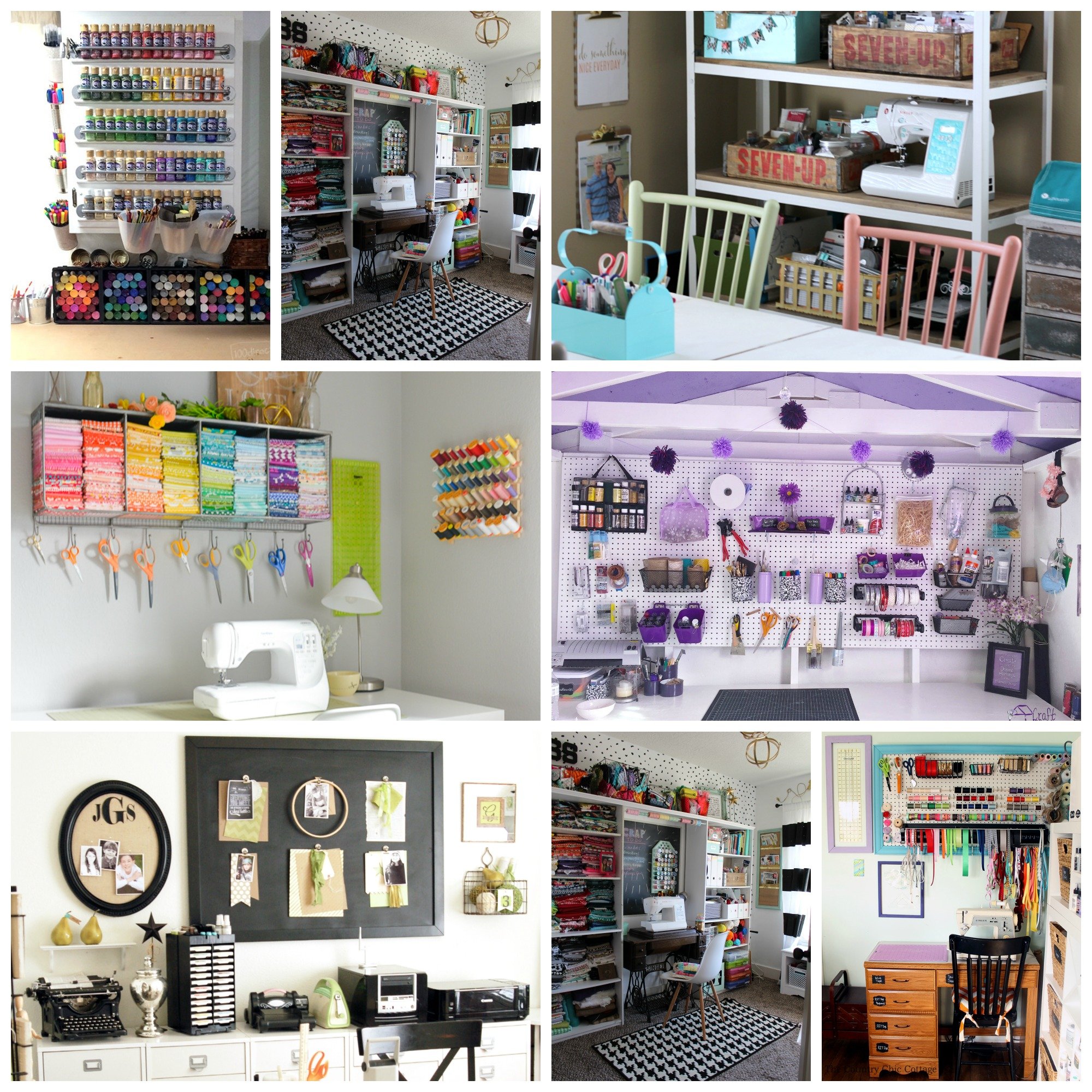 Cricut Craft Room: Ideas for Organizing - Angie Holden The Country Chic  Cottage