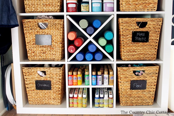 Tour this organized craft room and several others as part of a craft room tours series! If you have a craft studio, this post is for you!