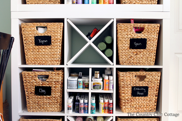 Tour this organized craft room and several others as part of a craft room tours series! If you have a craft studio, this post is for you!