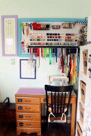 My Craft Room plus MORE Craft Room Tours - Angie Holden The Country ...