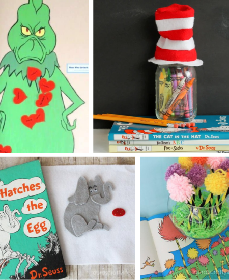 101 + Dr. Seuss Crafts - The Country Chic Cottage - Square