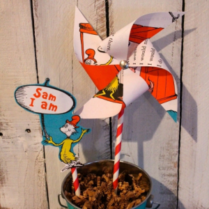 DIY Dr. Seuss Pinwheels in 15 Minutes or Less by Weekend Craft
