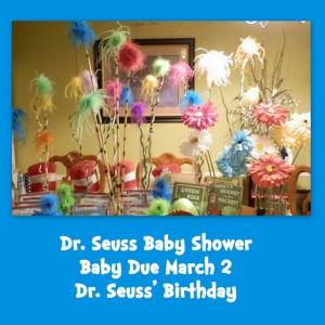 Dr Seuss Baby Shower by obSeussed