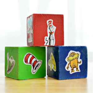 Dr. Seuss Block Game by Mad in Crafts