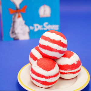 Dr. Seuss Cat in the Hat Bath Bombs by Happiness is Homemade