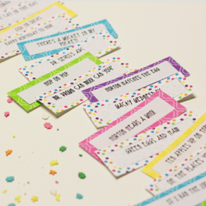 Dr. Seuss Charades by Sugar Bee Crafts