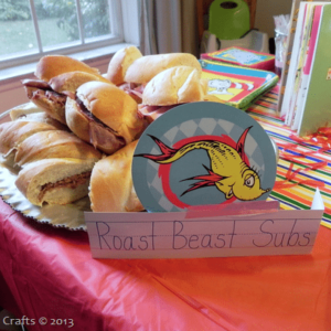 Dr. Seuss Party Food by Mad in Crafts