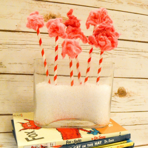 Dyed Cottonball Truffula Trees by Albion Gould