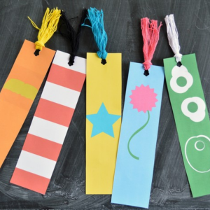 Minimalist Dr. Seuss Bookmark Printables by Mad in Crafts
