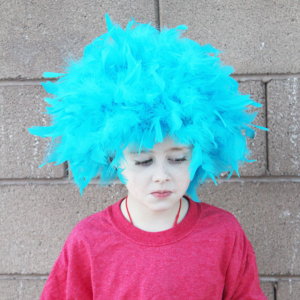 Simple DIY Thing 1 and Thing 2 Hair by 30 Minute Crafts