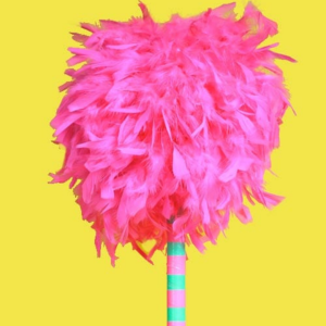 Truffula Tree Made From A Dollar Store Plunger by Design Dazzle