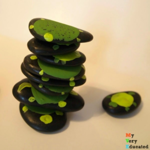 Yertle the Turtle Stacking Game by My Very Educated Mother