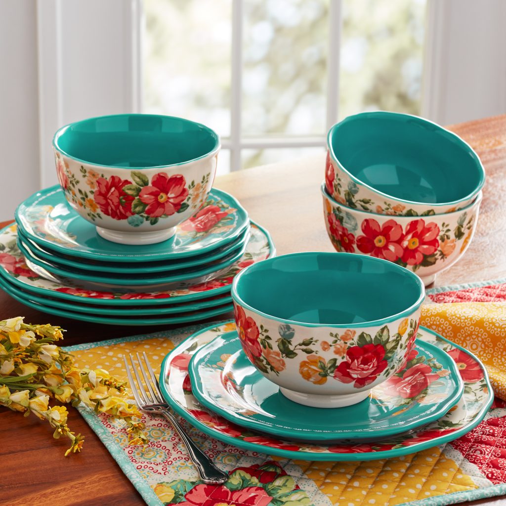 pioneer woman dinnerware