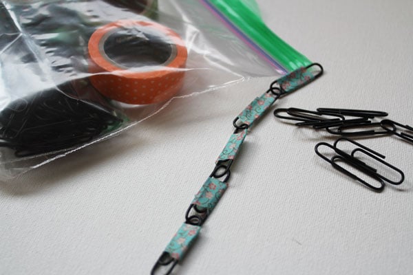 paper clip chain