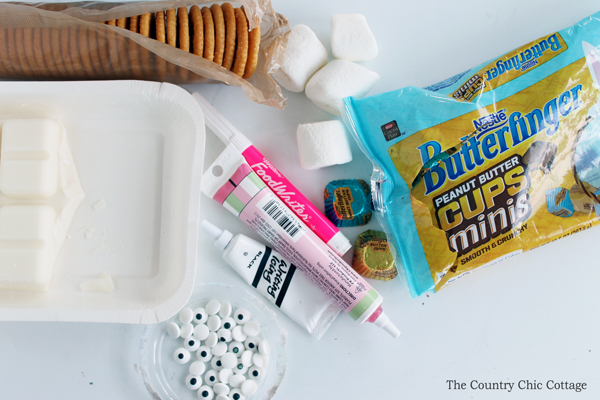 ingredients for easter bunny cookies