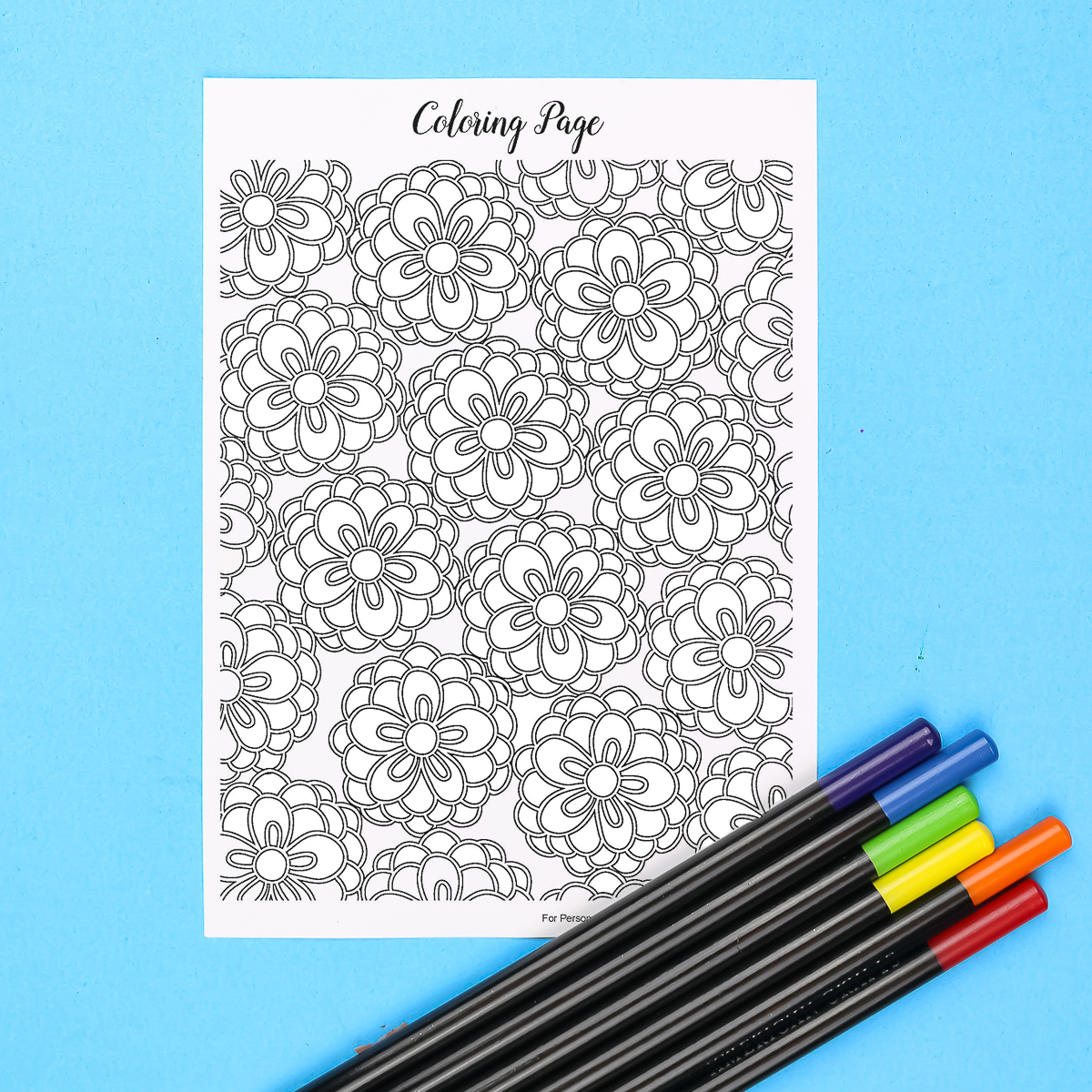 spring coloring pictures
