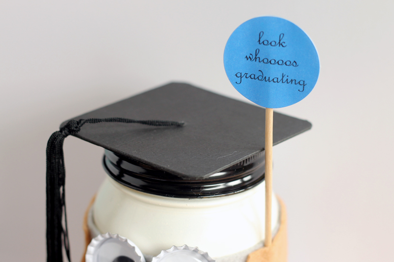 This fun mason jar graduation gift is perfect for a graduate of any age.