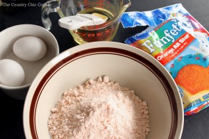 Make these spring cake mix cookies for your family! A delicious recipe that is only 4 ingredients and super easy to make!