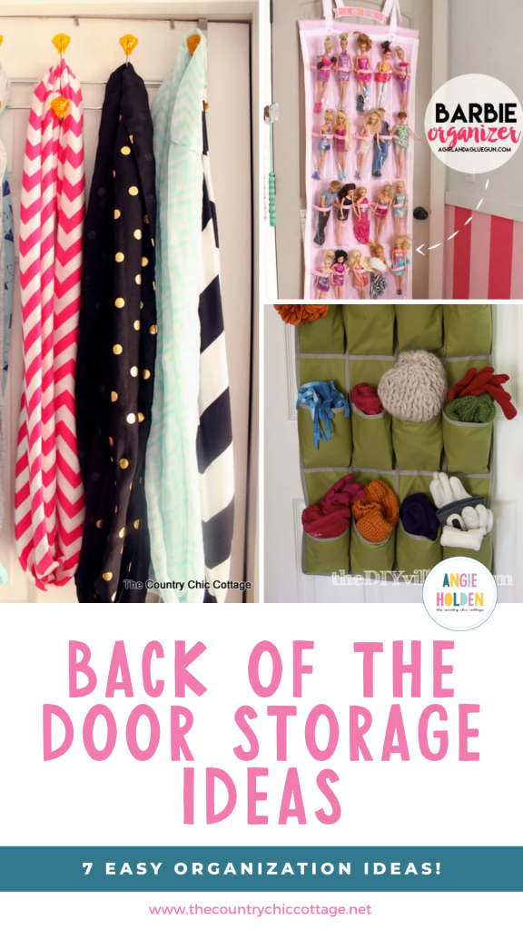 Back of the Door Storage Ideas - The Country Chic Cottage