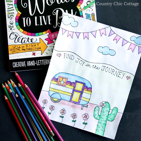 how to use watercolor pencils