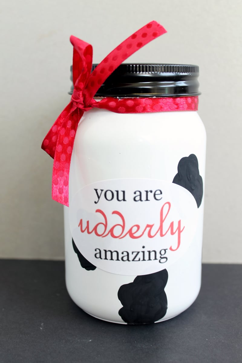 mason jar gift idea for mom