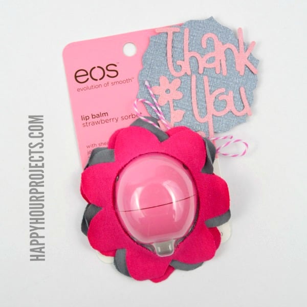 eos lip balm flower gift idea