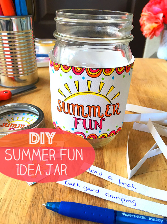 DIY Summer Fun Idea Jar