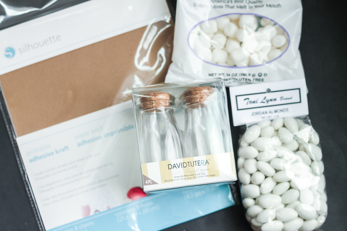 supplies to make rustic wedding favors