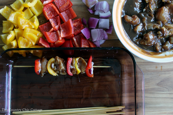 Make this sweet honey chicken kabobs recipe for your family this summer! A great twist on a classic for the grill!