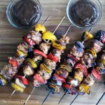 Make this sweet honey chicken kabobs recipe for your family this summer! A great twist on a classic for the grill!