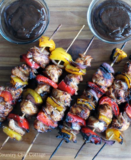 Make this sweet honey chicken kabobs recipe for your family this summer! A great twist on a classic for the grill!