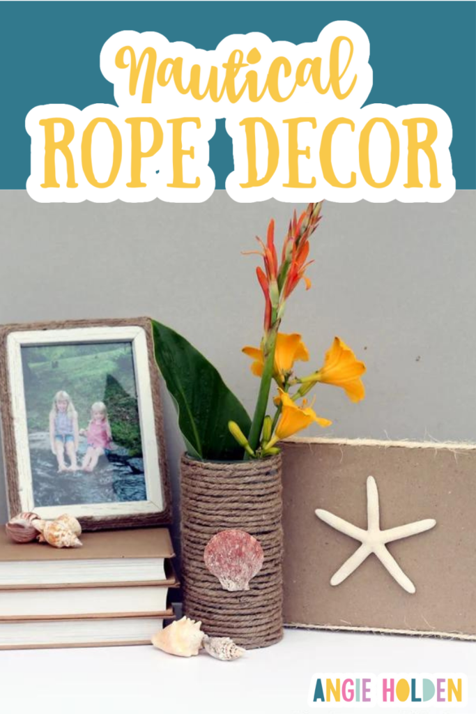 High-end Dollar Tree DIYS using nautical rope.. 